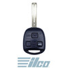 ILCO 3 Button Remote Head Key Short Blade For Toyota/Lexus/Scion, HYQ12BBT 