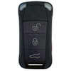Locksmith Essentials Porsche 4 Button Proximity Remote Flip Key KR55WK45032, 7L5959753BK, 315 MHz - Aftermarket