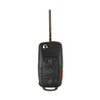Volkswagen Replacement 4 Button Remote Head Flip Key NBG92596263, 1K0959753P, 315 MHz, Standard Aftermarket