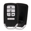 Keyless2Go 5 Button Replacement Proximity Smart Key For Honda KR5V2X V44, 72147-TG7-A01, A2C97183600 - NO MEMORY