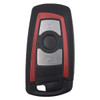 BMW 3-Button Smart Key YGOHUF5767 9312531-03 433 MHz, Refurbished Recase