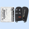 Dodge 5 Button Smart Key M3M-40824301 68394202AA 433 MHz - New, OEM