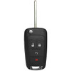 Buick 4 Button Remote Flip Key OHT01060512, V2T01060512, 315 MHz - Refurbished, Recase