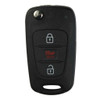 Kia 3 Button Remote Flip Key TQ8-RKE-3F02, 95430-1W020, 315 MHz - Refurbished, Recase