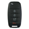 Kia 4 Button Non-Transponder Remote Flip Key SY5JFRGE04, 95430-D4010, 433 MHz - Refurbished, Recase