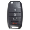 Kia 4 Button Non Transponder Remote Flip Key TQ8-RKE-3F05, 95430-1U500, 315 MHz - Refurbished, Recase