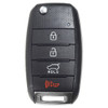 Kia 4 Button Remote Flip Key TQ8-RKE-4F19 (YP PE 4BT), 95430-A9150, 433 MHz - Refurbished, Recase