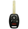 Honda 4 Button Driver 1 Remote Head Key KR55WK49308, 35118-TA0-A03, 315 MHz - Refurbished, Recase
