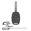 Honda/Acura 4 Button Remote Head Key N5F-S0084A, IN DURASHELL - Refurbished, Recase in Durashell