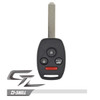 Honda 4 Button No Memory Remote Head Key KR55WK49308, 35118-SZA-A51, 315 MHz - Refurbished, Recase in Durashell