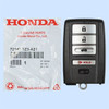Acura 4 Button Driver 1 Smart Key KR5V21, 72147-TZ3-A22, 433 MHz - New, OEM