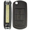 Land Rover Range Rover 3 Button Remote Flip Key HU92, NT8-15K6014CFFTXA, YWX000071, 315 MHz - Refurbished, Recase