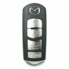 Mazda 4 Button Smart Key WAZSKE13D02, TK52-67-5DY, 315 MHz - New OEM
