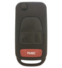 Mercedes 4 Button Remote Flip Key NCZMB1K, 439701, 315 MHz - Refurbished, Recase