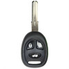 Saab 3 Button Remote Head Key KHH20TN-1 - Refurbished, Recase