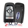 Strattec (5938045) Ford 4 Button 1-Way Smart Key M3N-A2C931423, 164-R8234, 315 MHz - New, OEM