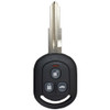 Chevrolet 3 Button Remote Head Key Non-Chipped VQQRK960NAT, 95960309, 315 MHz - Refurbished, Recase