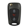 Kia 3 Button Remote Flip Key NYOSEKSAM11ATX (AM F/L), 95430-2K340, 315 MHz - Refurbished, Recase