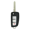 Nissan 3 Button New-Style Remote Flip Key CWTWB1G767, 28268-4BA1A, 433 MHz - Refurbished, Grade B