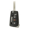 Toyota 3 Button Remote Flip Key for Japan Production HYQ12BFW, 89070-42G00, 315 MHz - Refurbished, Grade B