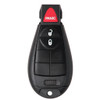 Keyless2Go Jeep 3 Button Non Proximity Remote Fobik With Durashell GQ4-53T, 68105081, 433 MHz - Premium Aftermarket