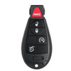 Keyless2Go Jeep 5 Button Non Proximity Remote IYZ-C01C 68066849AA - With Durashell Technology, Premium Aftermarket, CDJ-KH5-006-NFB-MK0-001