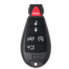 Keyless2Go Jeep 6 Button Non Proximity Remote IYZ-C01C 68066842 AF - With Durashell Technology, Premium Aftermarket, CDJ-KH6-002-NFB-MK0-001