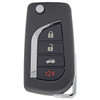 Toyota 4 Button G Chip Remote Flip Key GQ43VT20T, 315 MHz - Aftermarket