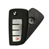 Nissan 4 Button Philips 46 Remote Flip Key KBRASTU15, 315 MHz - Aftermarket  (DL)