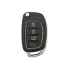 Keyless2Go Hyundai 4 Button Remote Flip Key TQ8-RKE-4F16, 95430-C1010, 433 MHz - Premium Aftermarket