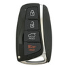 Keyless2Go Hyundai 4 Button Smart Key SY5DMFNA433, 95440-B8100, 433 MHz - Premium Aftermarket