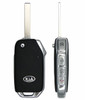 Kia 4 Button Remote Flip Key SY5SKRGE04, 95430-K0100, 433 MHz - New, OEM