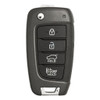 Hyundai 4 Button Remote Flip Key SY5IGRGE04, 95430-J3000, 433 MHz - New, OEM