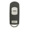 Keyless2Go Mazda 3 Button Smart Key WAZSKE13D02, KD33-67-5RY, 315 MHz - Premium Aftermarket