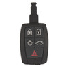 Volvo 5 Button Remote Key Without Smart Entry KR55WK49259, 31300258, 433 MHz - New, OEM