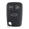 Volvo 3-Button Remote HYQ1512J 9166199 315 MHz, Refurbished Recase