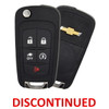 Chevrolet 5 Button Proximity Remote Flip Key A2GM3BFUS05, 315 MHz - New, OEM