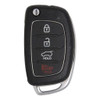 Keyless2Go Hyundai 4 Button Remote Flip Key TQ8-RKE-4F25, 95430-D3010, 433 MHz - Premium Aftermarket