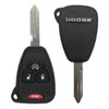Dodge 4 Button Remote Head Key OHT692715AA, 68002316AC, 315 MHz - New, OEM