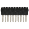 Chrysler Dodge Jeep Ram Y170-PT Transponder Key, Philips ID 46, 10 Pack - Aftermarket