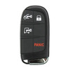 Ram Promaster 4 Button Smart Key M3N-40821302, 7FF24LXHAB, 433 MHz - Aftermarket