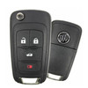 Buick 4-Button Proximity Flip Key OHT05918179 13504283 315 MHz, New OEM
