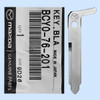 Mazda Emergency Insert Key Blade - Left Groove BCY0-76-201, MZ31 - New, OEM