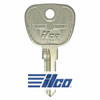 ILCO AF01087002 BMW3 Mechanical Key, Pack of 10