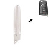 Toyota Flip Key Switch Blade Replacement, TR47 Keyway - Aftermarket