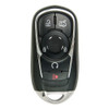 Buick 5 Button Smart Key Shell, Case and Pad Only, HYQ4EA, 13508414, No Electronics, Standard Aftermarket