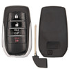 4 Button Shell For Toyota Smart Proximity Remote Key HYQ14FBA, HYQ14FBB