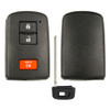 Toyota 3 Button Smart Key Shell Replacement HYQ14FBA, 89904-52290, 89904-0E092 - Aftermarket
