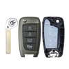 Hyundai 4-Button Replacement Shell For 95430-J0700, Standard Aftermarket