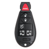 Keyless2Go Chrysler Dodge Vans 6 Button Non Proximity Remote Replacement IYZ-C01C 56046705 AG - With Durashell Technology, Premium Aftermarket